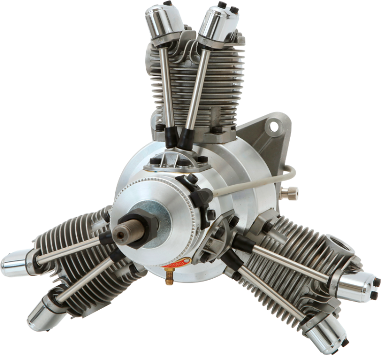 Двигатель Saito FG-60R3 (Radial)